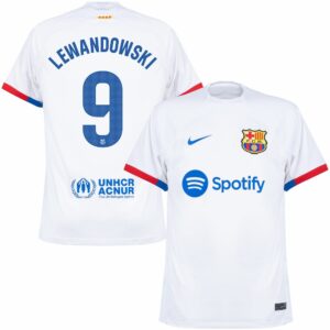 Barca Shirt 2023 2024 Away Lewandowski