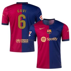 Barca Shirt 2024 2025 Home Gavi