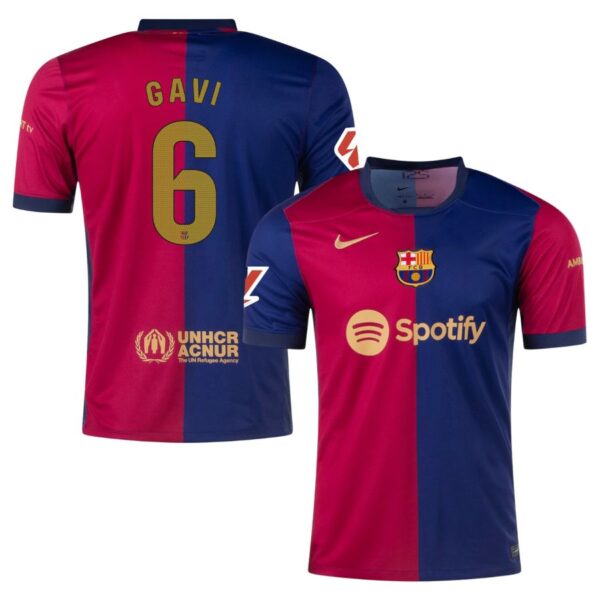 Barca Shirt 2024 2025 Home Gavi