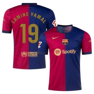 Barca Jersey 2024 2025 Home Child Lamine Yamal