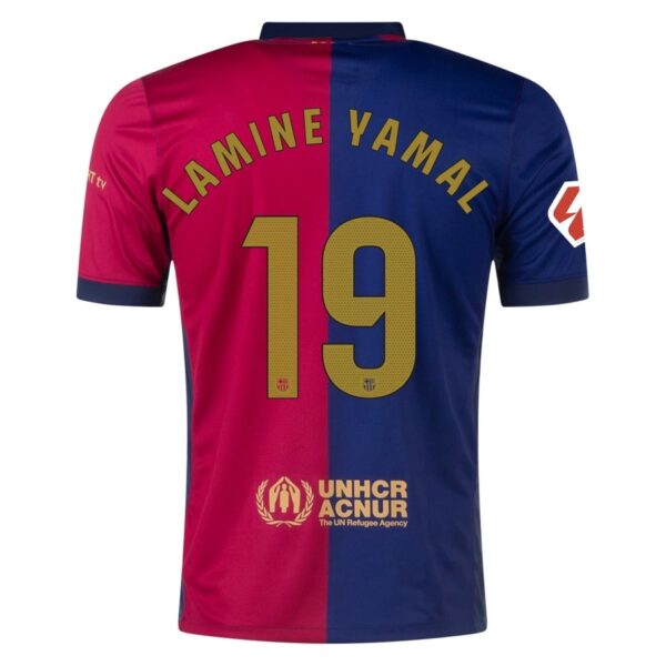 Barca Jersey 2024 2025 Home Child Lamine Yamal - Image 2