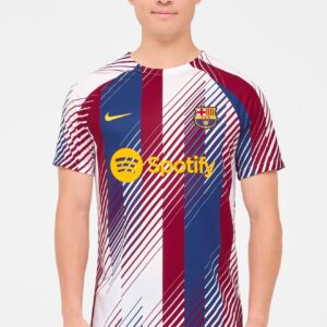 Barca Pre Match Shirt White 2023 2024