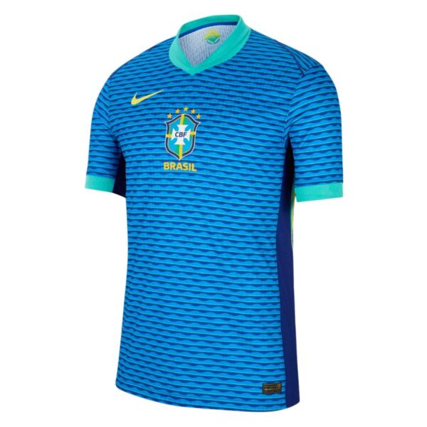 Children's Brazil Away Kit Jersey 2024 2025 - Image 2
