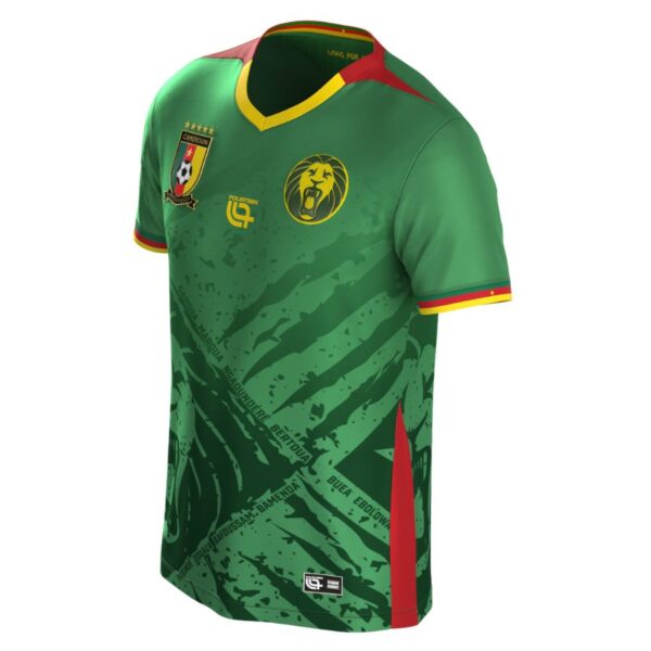 Cameroon Home Kit Kids Jersey 2025 2026 - Image 4