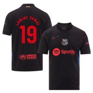 Barca 2024 2025 Away Kids Jersey Lamine Yamal