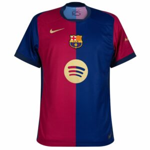 Barca Home Kids Jersey 2024 2025 New Sponsor