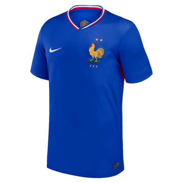 Children's French Team Home Kit Jersey Euro 2024 - Image 2