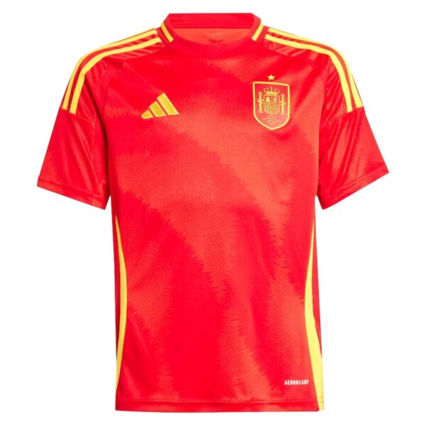 Spain Home Kit Kids Jersey 2024 2025 - Image 2