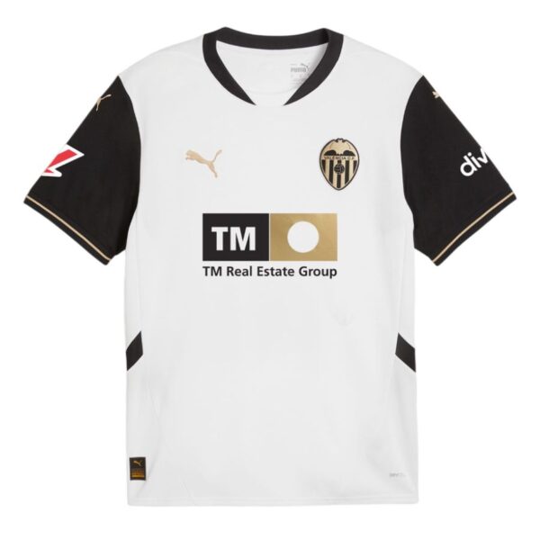 FC Valencia Home Children's Kit Jersey 2024 2025 Black - Image 2