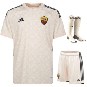 AS Roma Away Child Kit Shirt 2023 2024