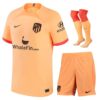 2022 2023 Atletico Madrid Third Kids Kit Jersey