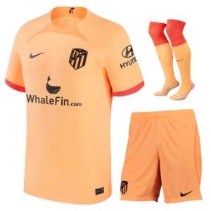 2022 2023 Atletico Madrid Third Kids Kit Jersey