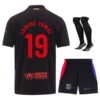 Barca 2024 2025 Away Lamine Yamal Kids Kit Shirt
