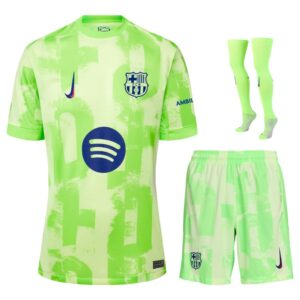 Barca 2024 2025 Third Kids Kit Shirt