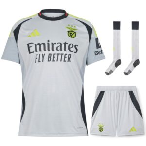 Benfica Third Children's Kit Jersey 2024 2025
