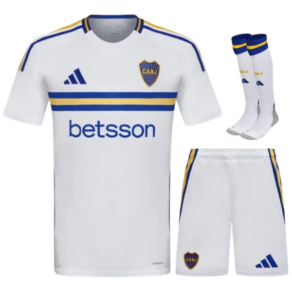 Boca Junior Away Kids Kit Jersey 2024 2025