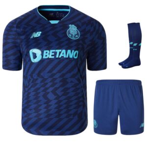 FC Porto Third Children's Kit Jersey 2024 2025