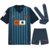 Valencia FC Away Child Kit Shirt 2023 2024