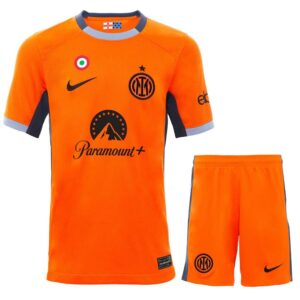 Inter Milan Children's Kit Jersey 2023 2024 Third