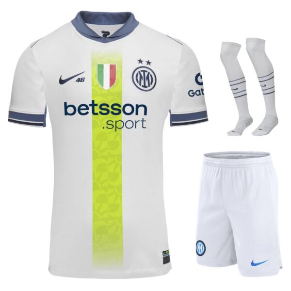 Inter Milan Away Kids Kit Jersey 2024 2025 Special Edition VR46