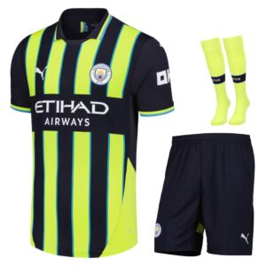 Manchester City Away Kids Kit Shirt 2024 2025