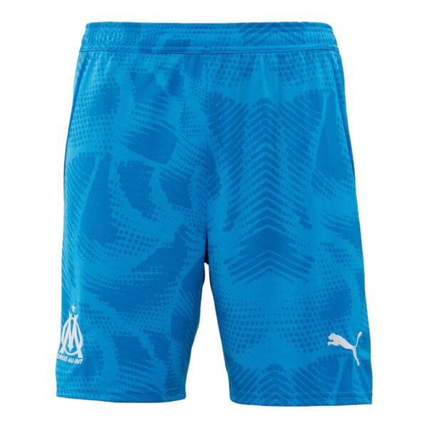 OM 2024 2025 Blue Goalkeeper Kids Kit Jersey - Image 6
