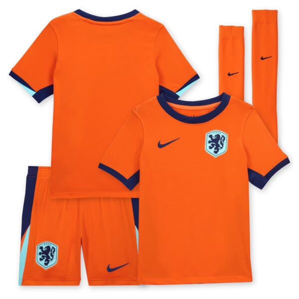Netherlands Home Kit Kids Jersey 2024 2025