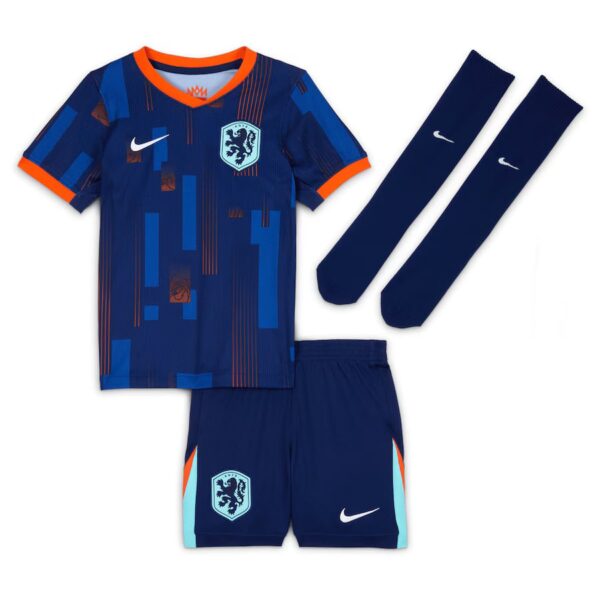 Netherlands Away Kids Kit Jersey 2024 2025 - Image 2