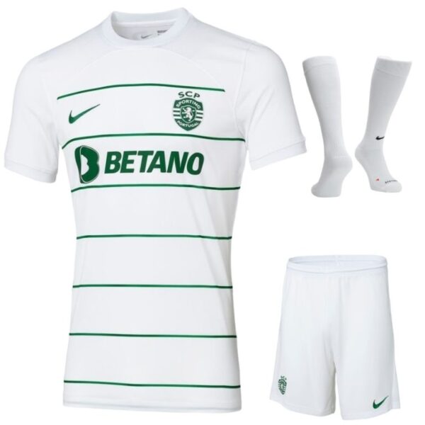 Sporting 2023 2024 Away Child Kit Shirt