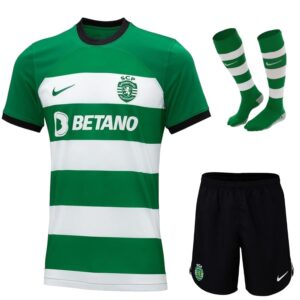 SPORTING PORTUGAL HOME 2023 2024 KIDS KIT JERSEY