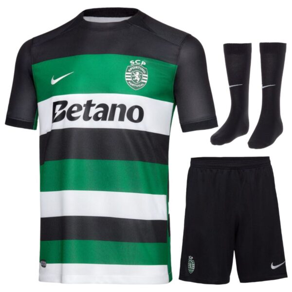 Children's Sporting Home Kit Jersey 2024 2025