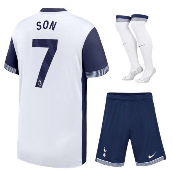 Tottenham Children's Home Kit Jersey 2024 2025 SON