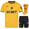 Wolverhampton Home Children's Kit Jersey 2024 2025 Black