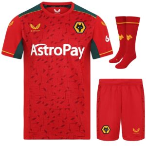 Wolverhampton Away Kids Kit Shirt 2023 2024