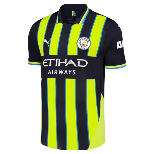 Manchester City Away Kids Kit Shirt 2024 2025 - Image 2