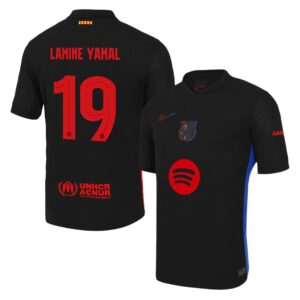 Barca 2024 2025 Away Match Jersey Lamine Yamal