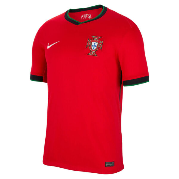 Portugal Home Kit Kids Jersey 2024 2025 - Image 2