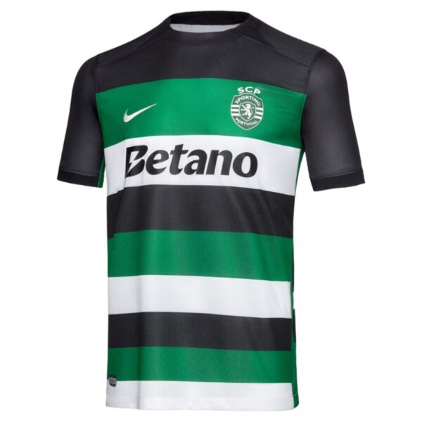 Children's Sporting Home Kit Jersey 2024 2025 - Image 2