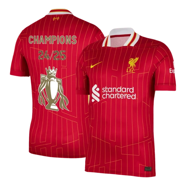 Liverpool 24-25 Premier League Champions Home Kit (S-4XL)