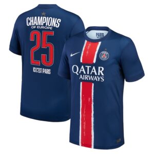 PSG 2025 European Champions 1 Star Match Jersey