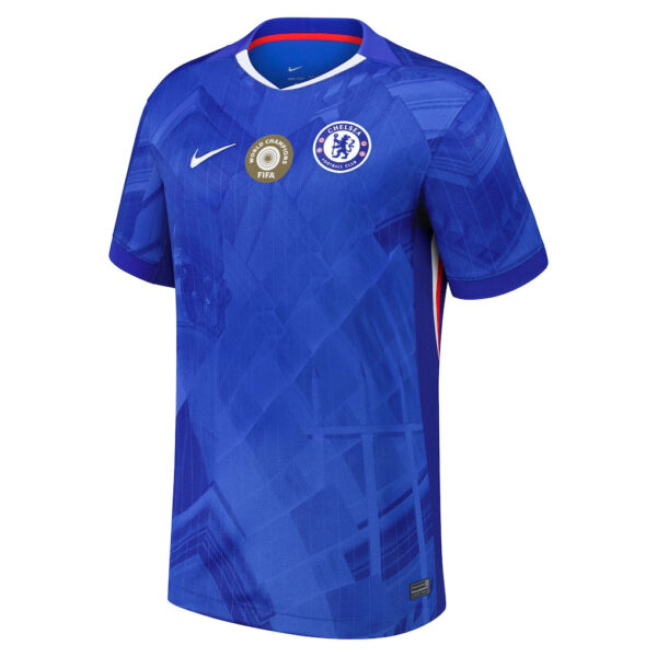 Chelsea Cup Home Soccer Jersey2025-26 with World Champions 25 printing - Image 2