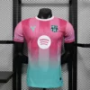 2025/2026 Player Version Barcelona Special Edition Pink Green Football Shirt 1:1 Thai Quality