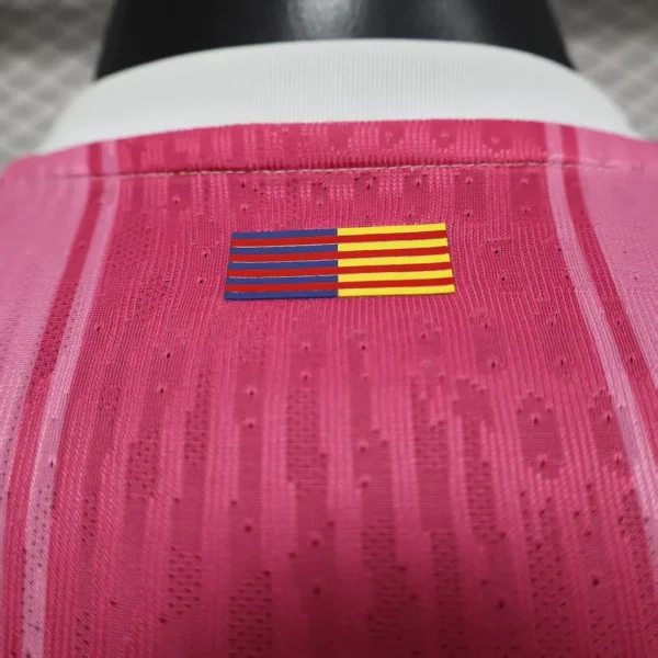2025/2026 Player Version Barcelona Special Edition Pink Green Football Shirt 1:1 Thai Quality - Image 4