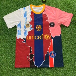 Lionel Messi GOAT Combo All Teams Special Jersey Trikot Maillot Soccer Shirt