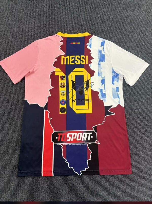 Lionel Messi GOAT Combo All Teams Special Jersey Trikot Maillot Soccer Shirt - Image 3