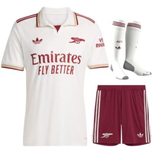 Arsenal Third Child Kit Jersey 2025 2026