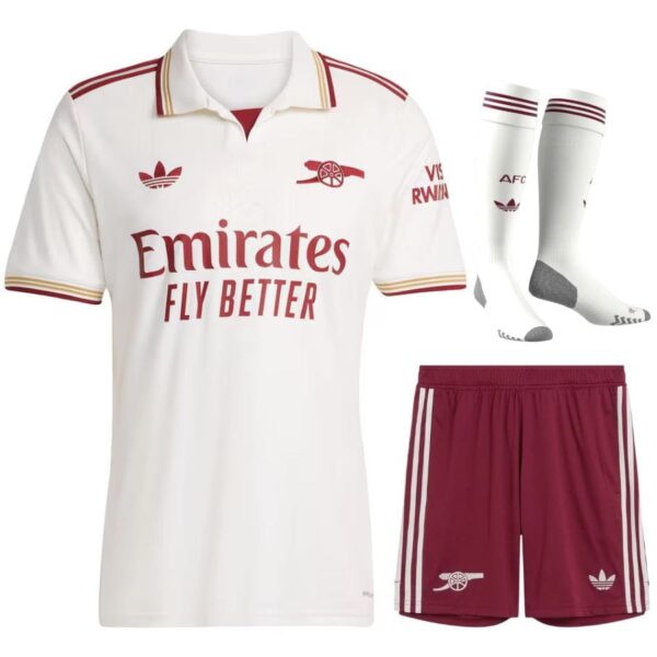 Arsenal Third Child Kit Jersey 2025 2026