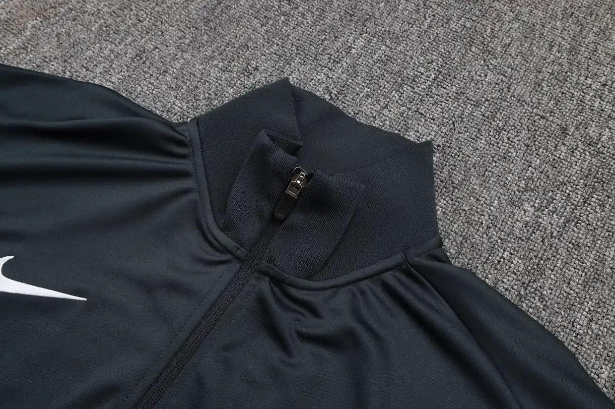 A2543# 2526 Full-Zip Football Jacket Kit (Top+Pants) Chelsea Dark Gray - Image 6