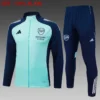 A2548# 2526 Full-Zip Football Jacket Kit (Top+Pants) Arsenal Light Green