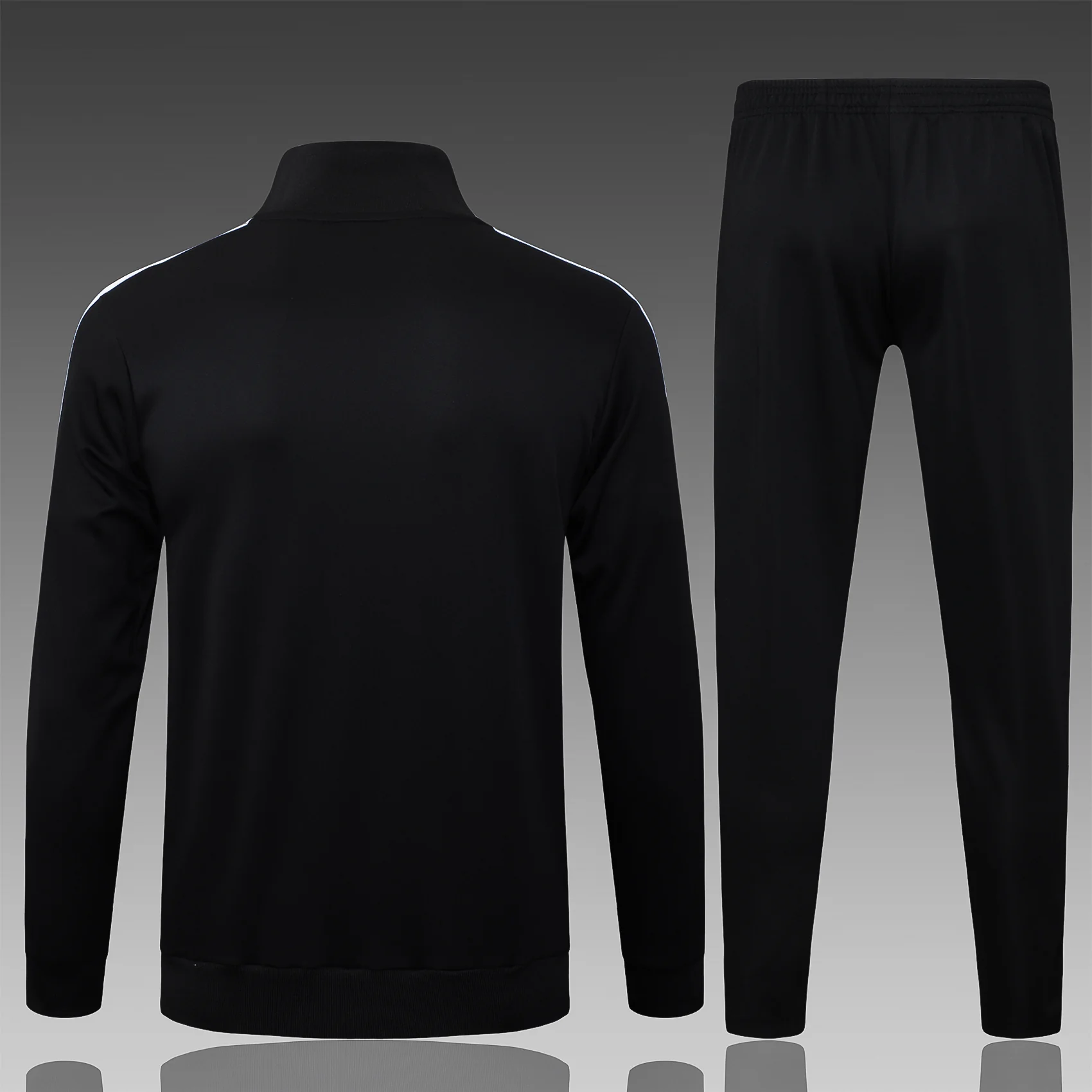 A2555# 2526 Full-Zip Football Jacket Kit (Top+Pants) Germany Black 125th Anniversary Edition - Image 3